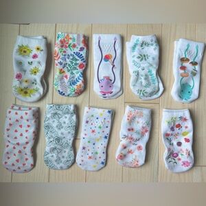 Like new/EUC Squid Socks 12-24 Months - lot of 10 pairs